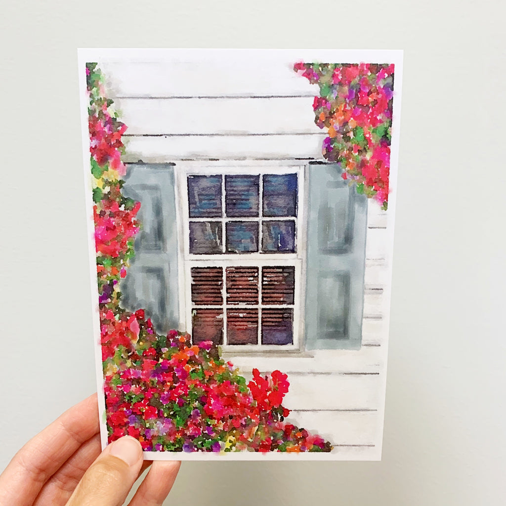 August Windowscape 5x7 Print