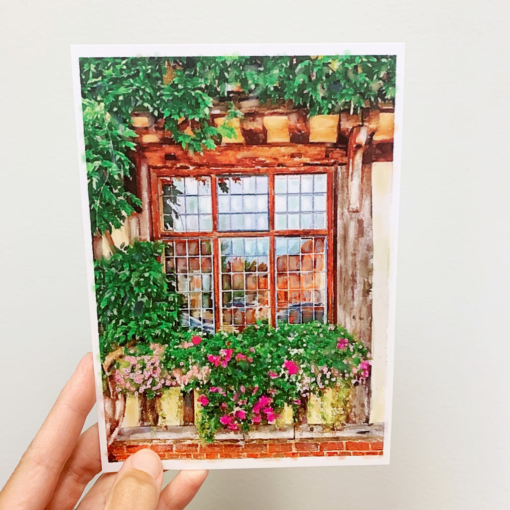 April Windowscape 5x7 Print