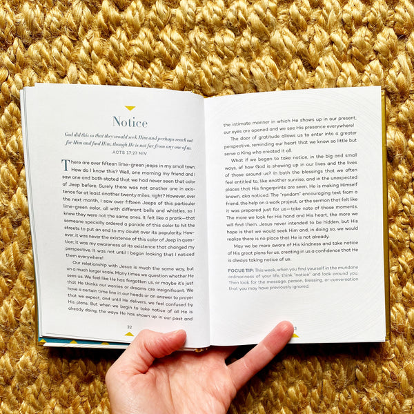 Focus: How One Word a Week Will Transform Your Life Devotional book