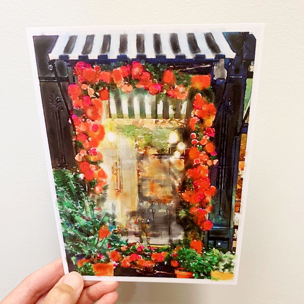 February Windowscape 5x7 Print