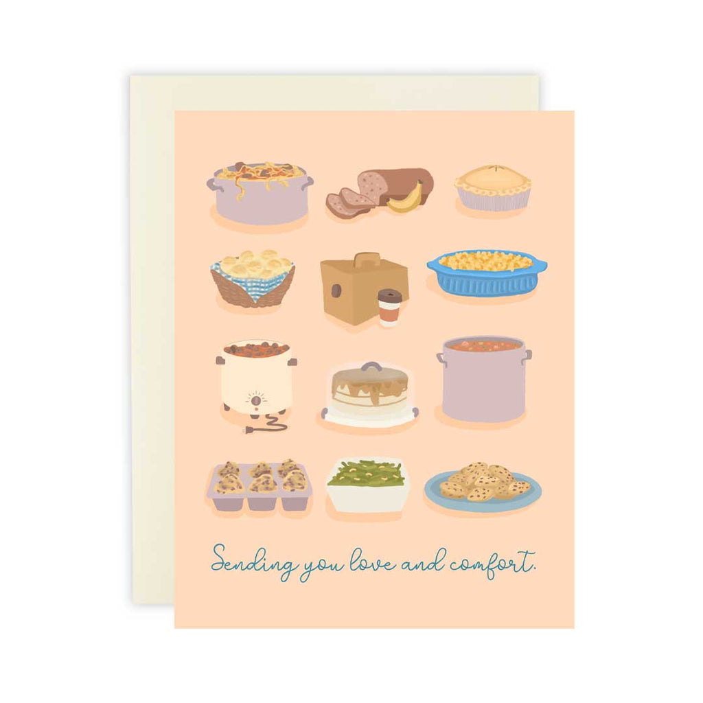 Love and Comfort - Greeting Card