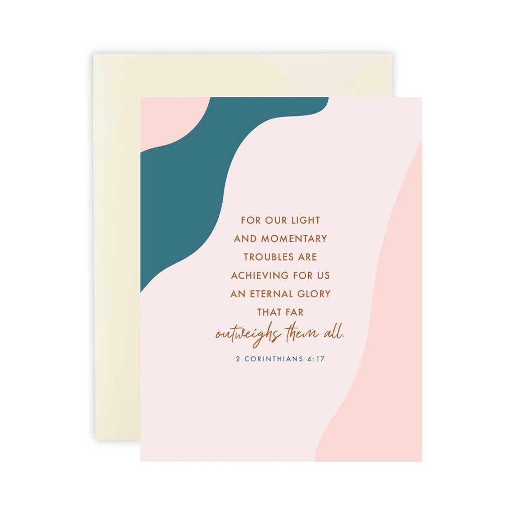 Momentary Troubles - Greeting Card