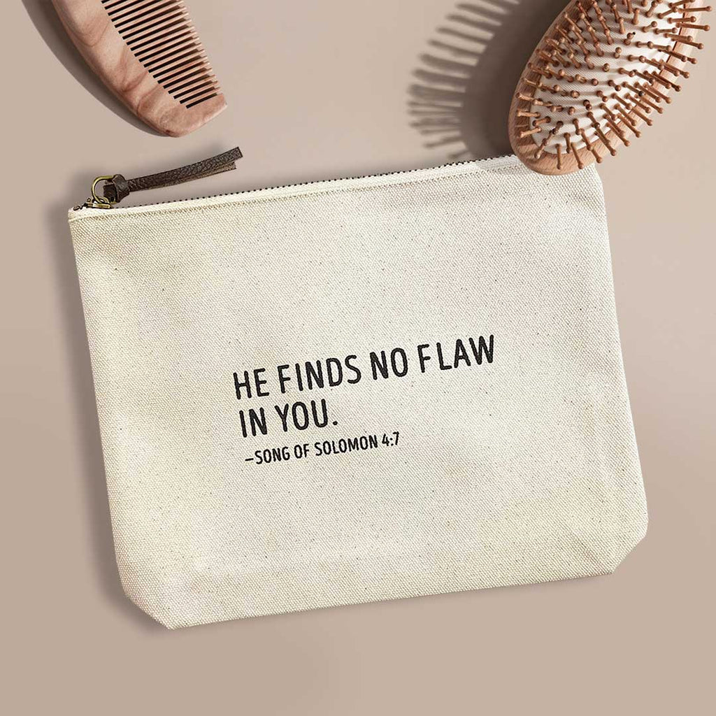 No Flaw - Zipper Pouch