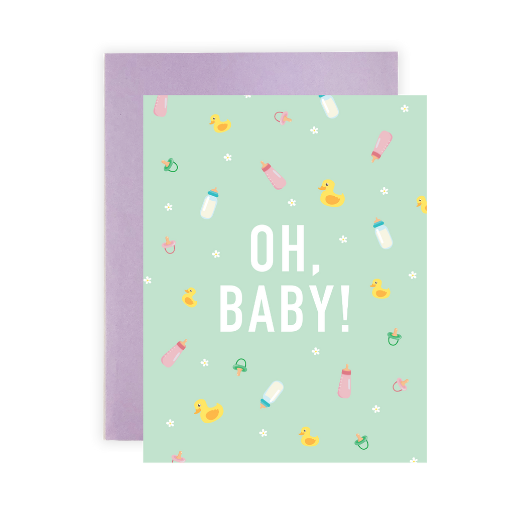 Oh, Baby! - Greeting Card