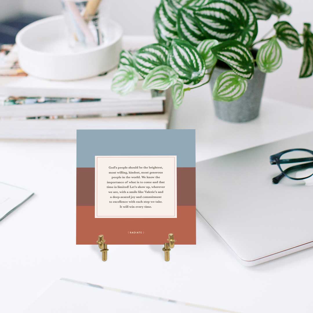 Radiate Quote Set w/Stand