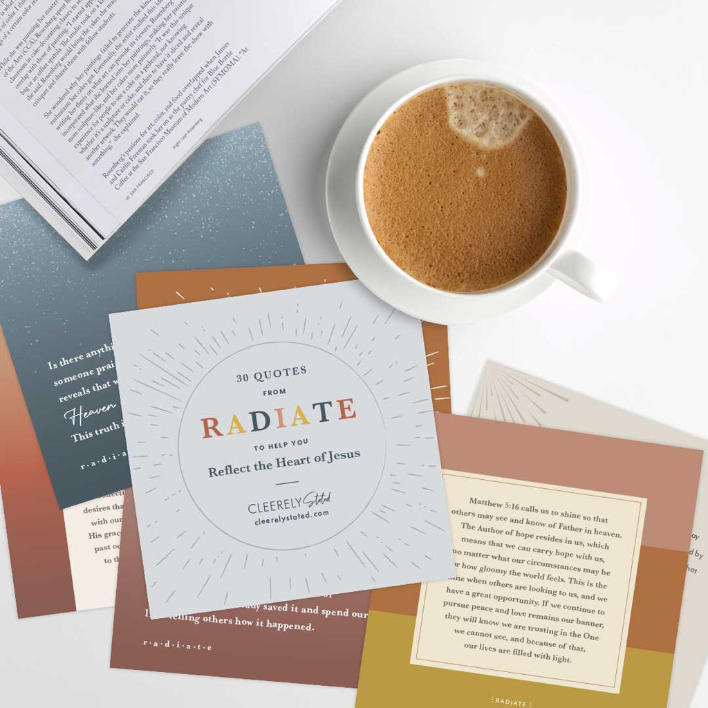 Radiate Quote Set w/Stand – Cleerely Stated