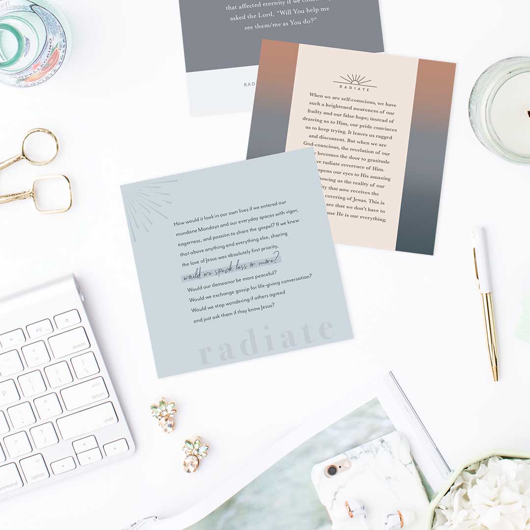 Radiate Quote Set w/Stand