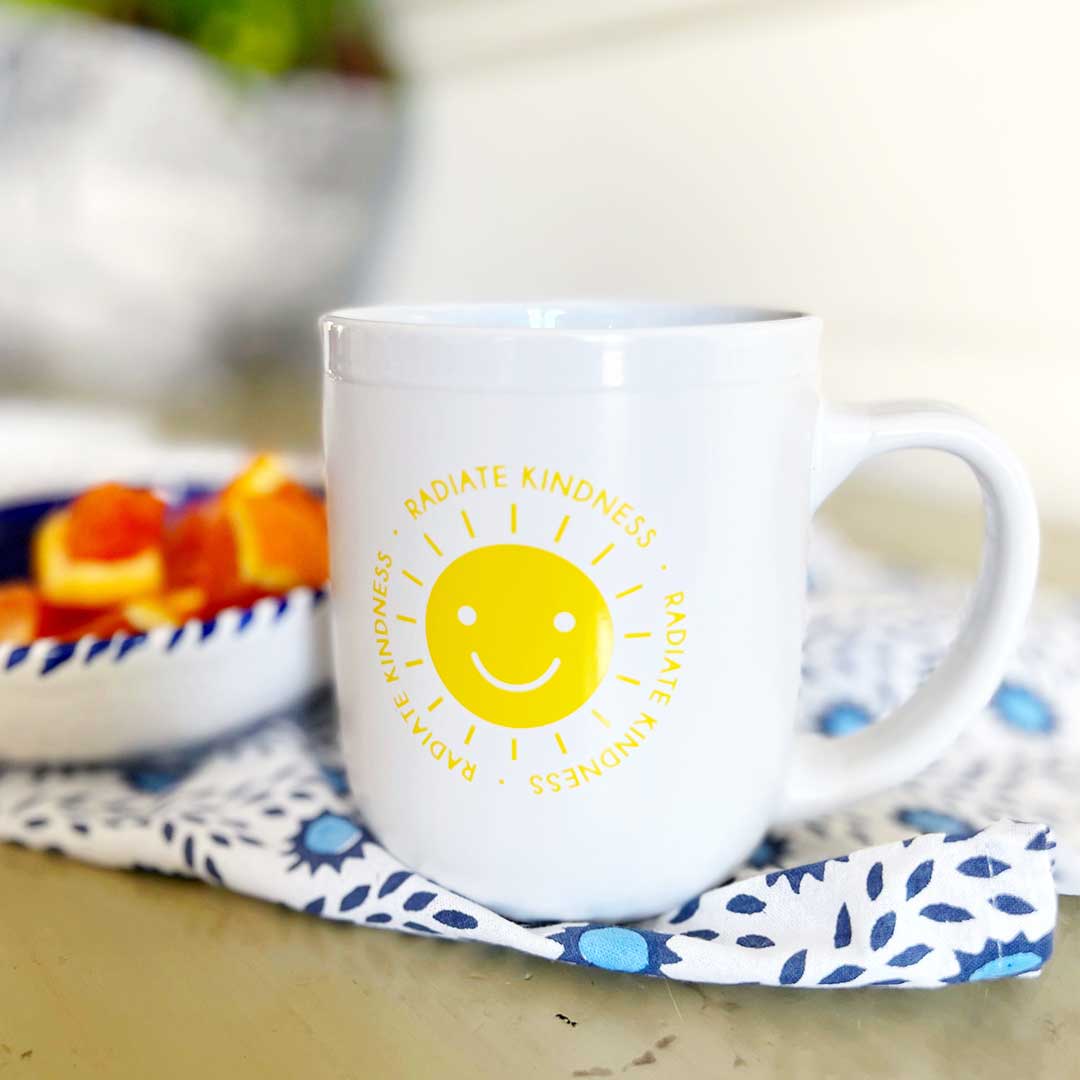 Radiate Kindness Sunshine Mug