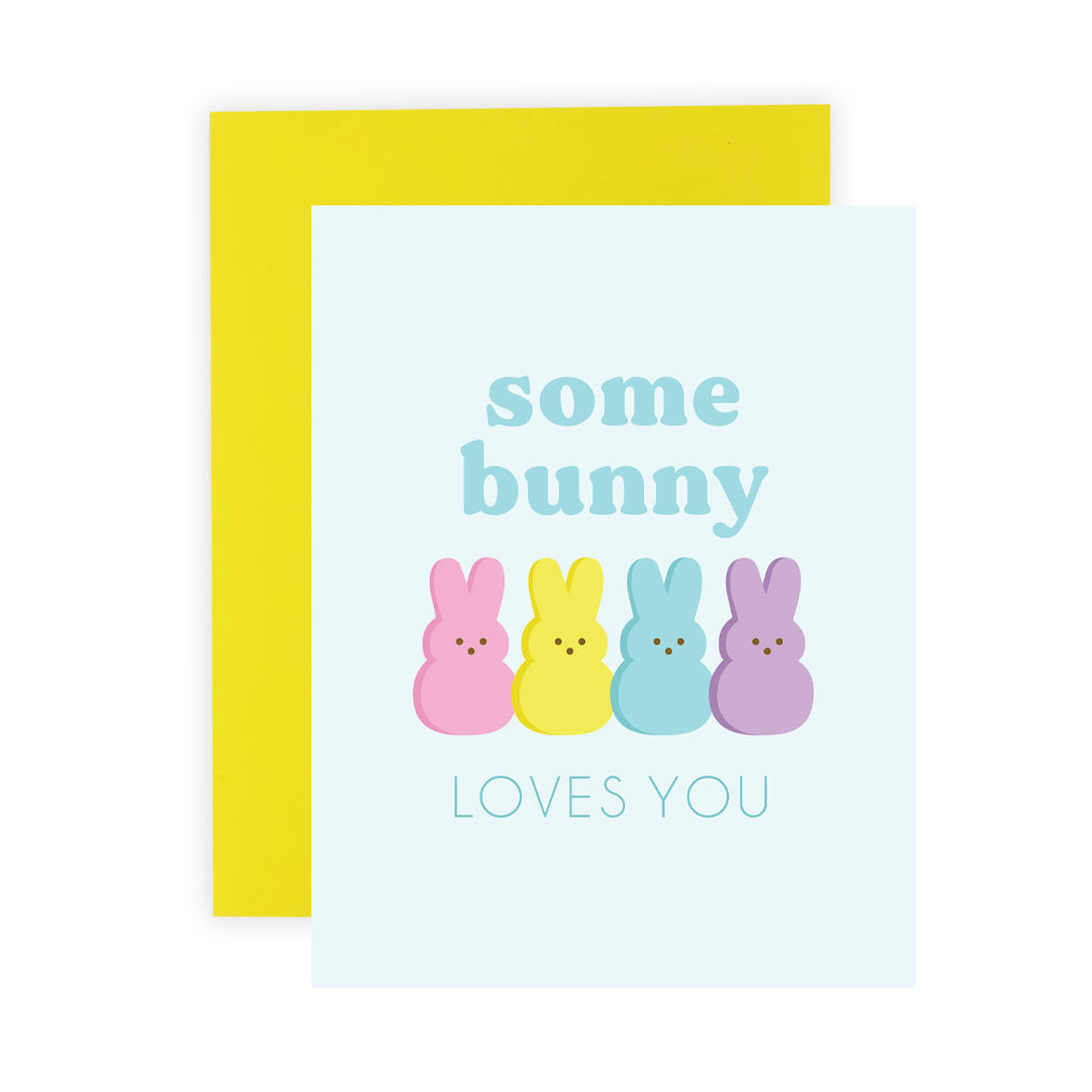 Some Bunny Loves You - Greeting Card