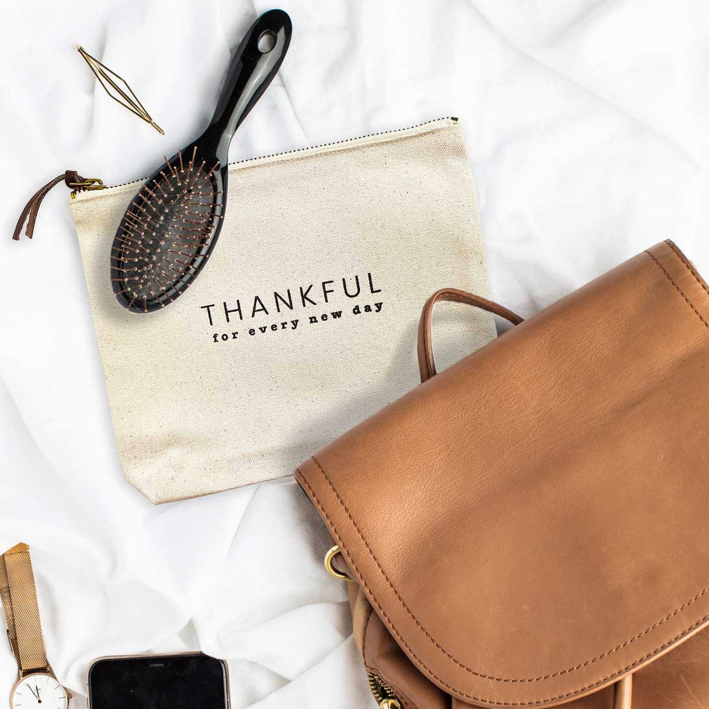 Thankful - Zipper Pouch