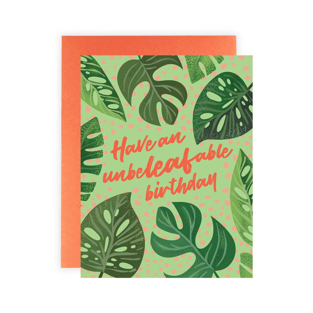 Unbeleafable Birthday - Greeting Card